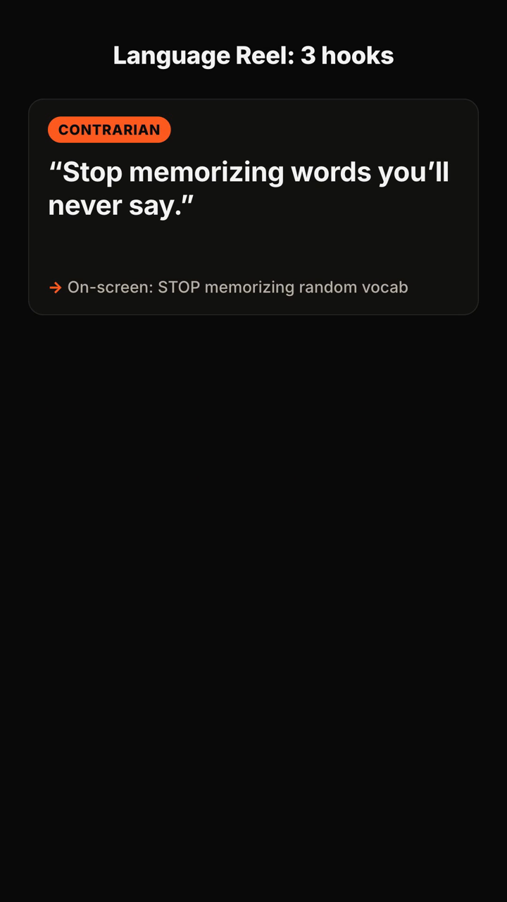 Three Hook Lab hooks for one video