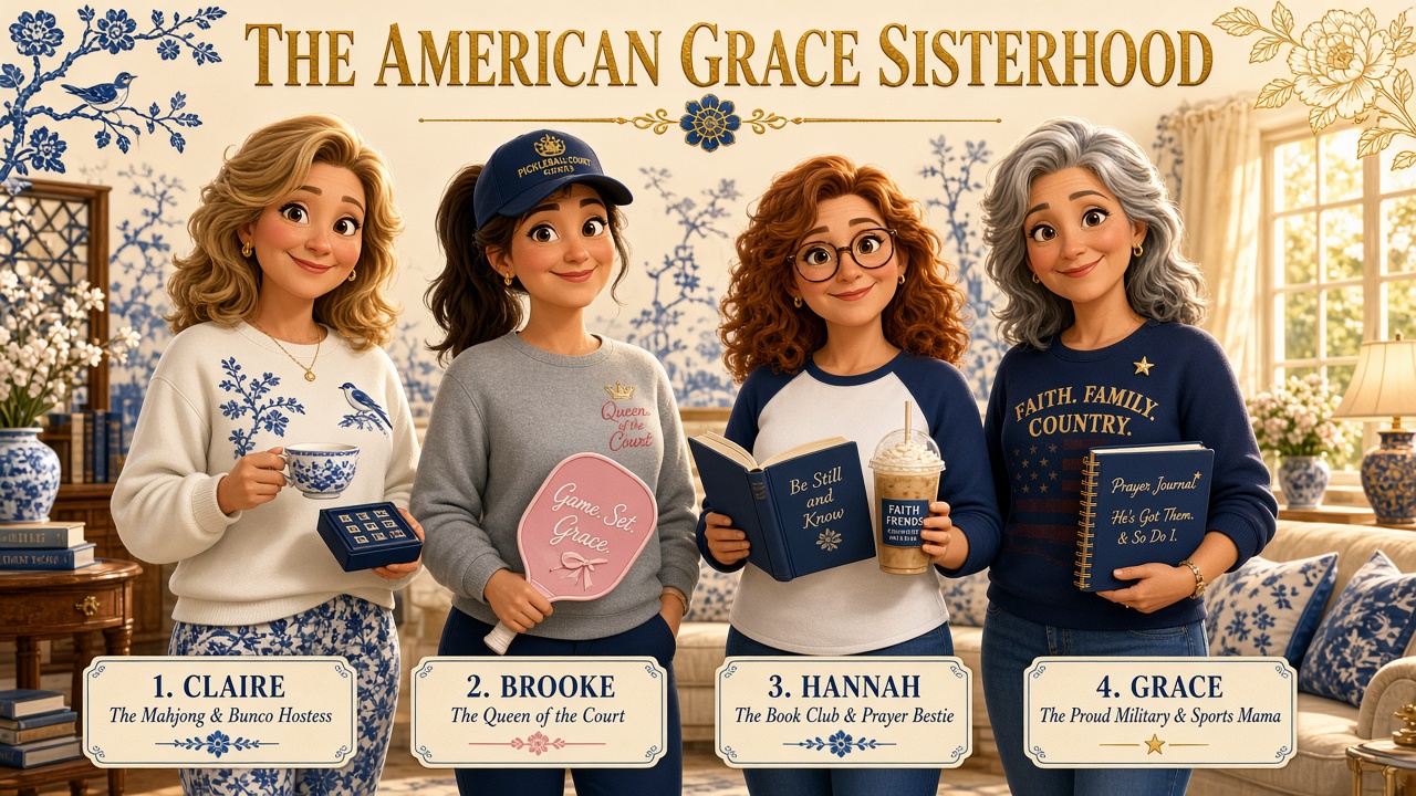 The American Grace Sisterhood — Claire, Brooke, Hannah & Grace
