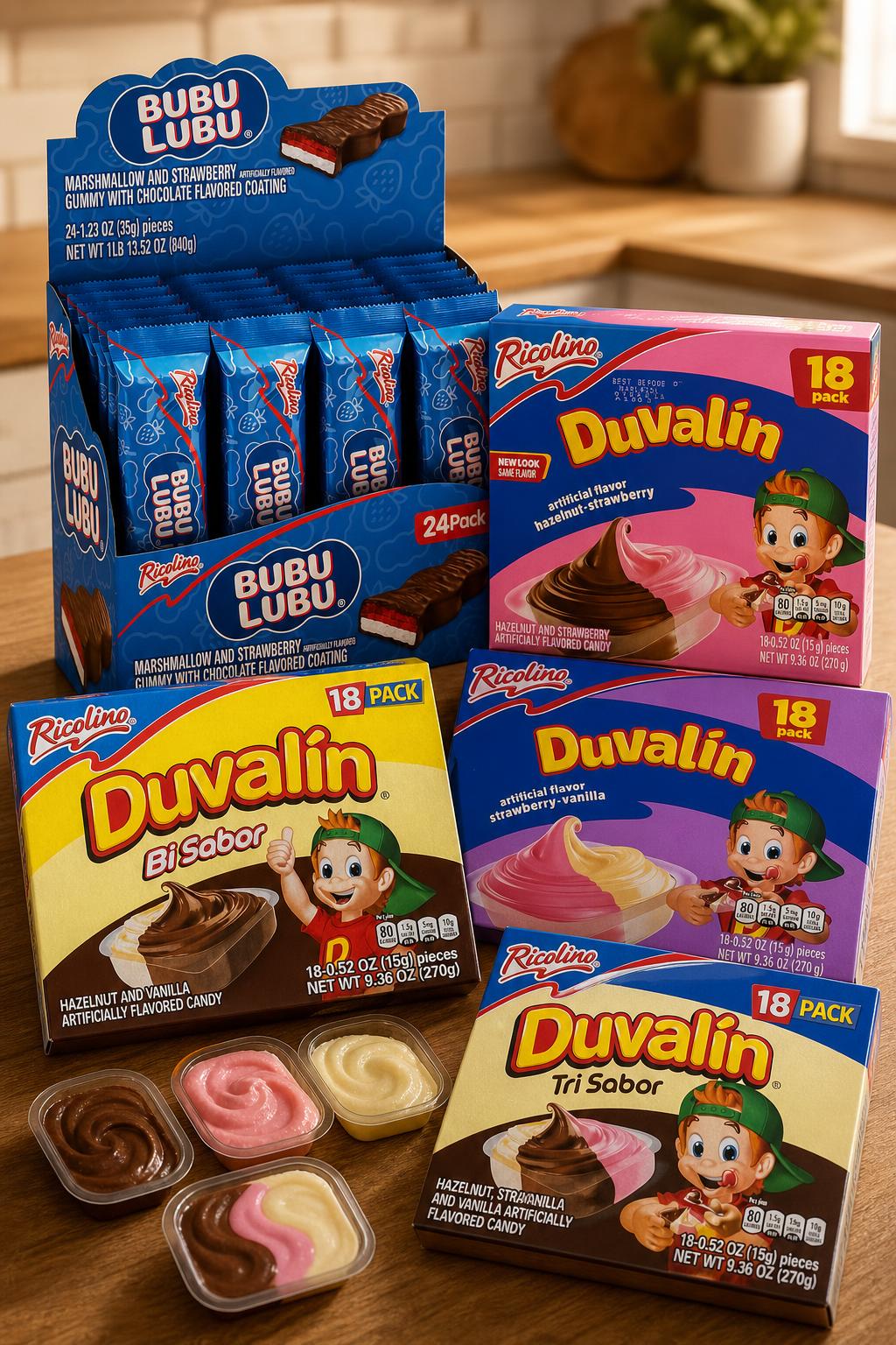 Pinterest image for Ricolino Candy Guide for Creamy Chocolate Shoppers