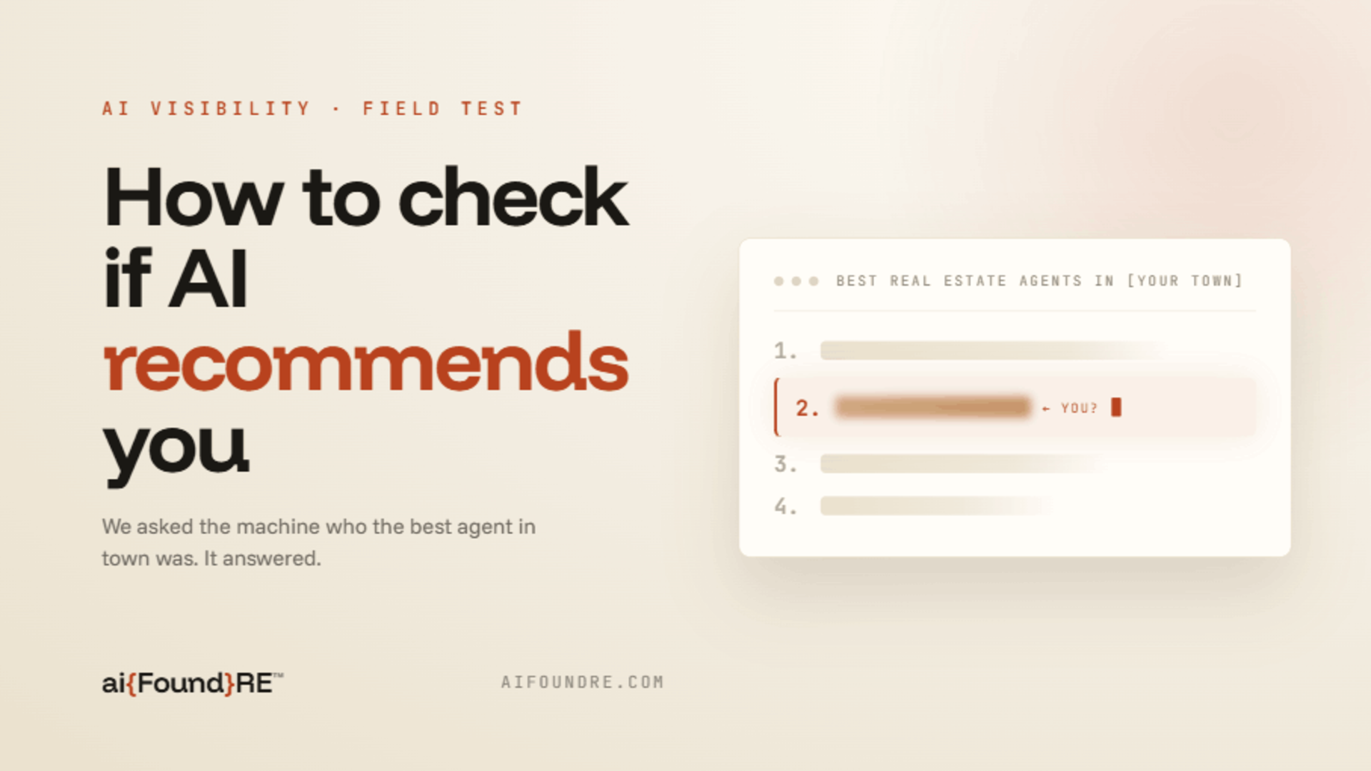 How to Check If AI Recommends You (And What to Do While You Wait)