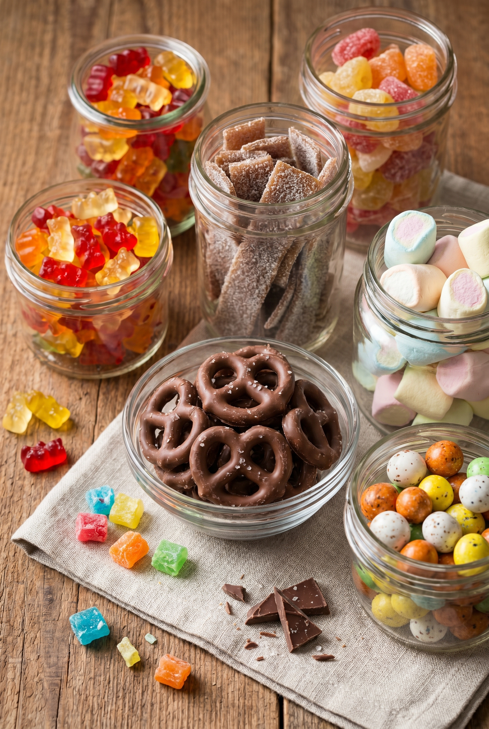 Pinterest image for The Candy Textures Taking Over Candy Aisles Right Now
