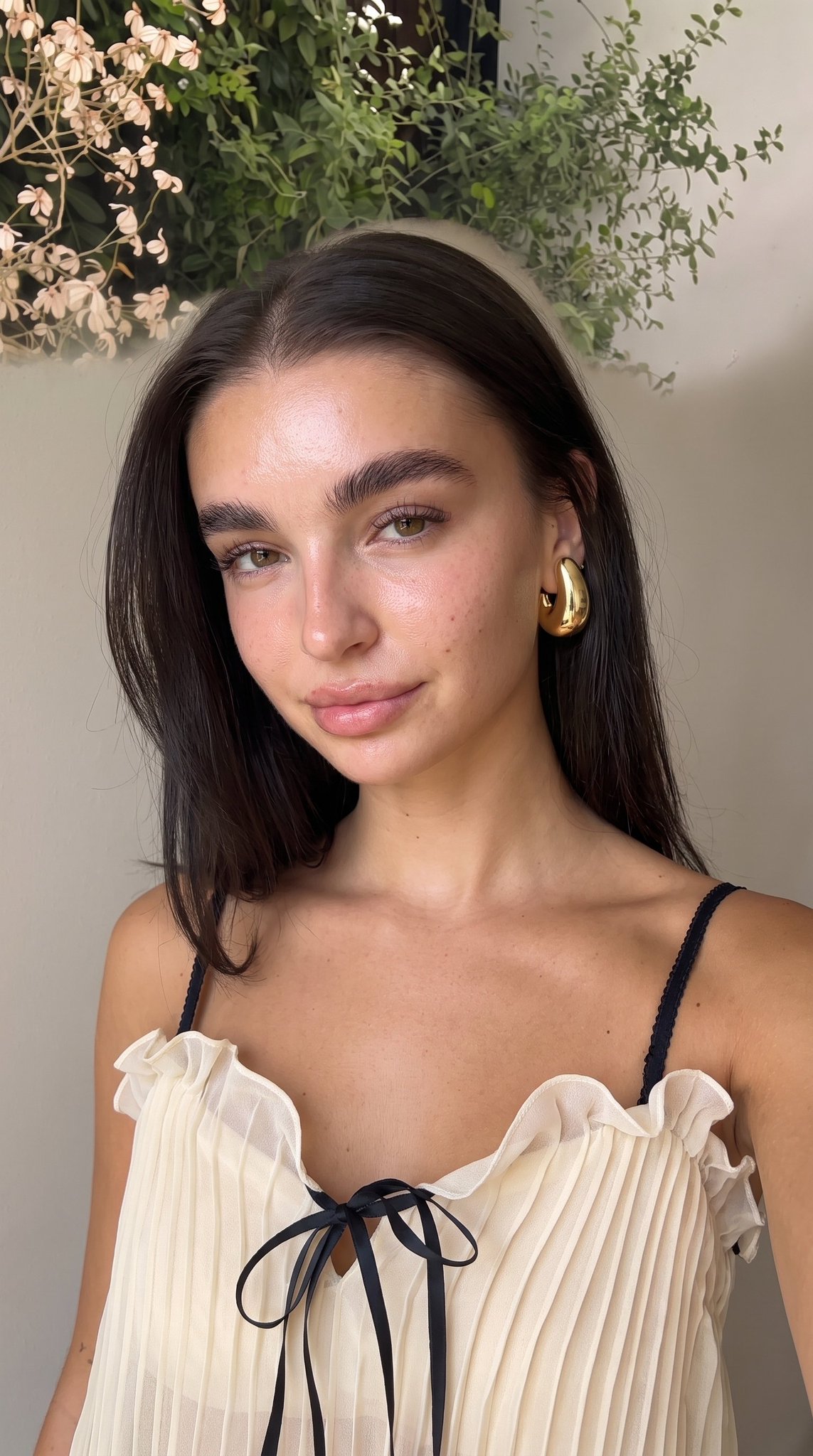 AI avatar reference image, second angle of the same generated woman