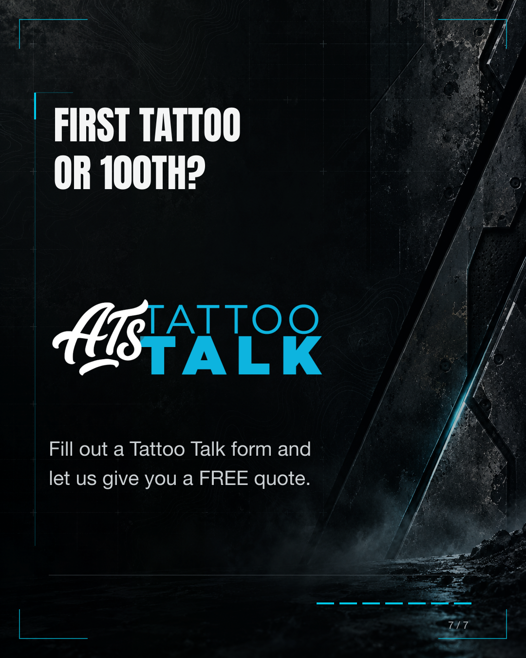 First tattoo or 100th? Fill out a Tattoo Talk form for a free quote.
